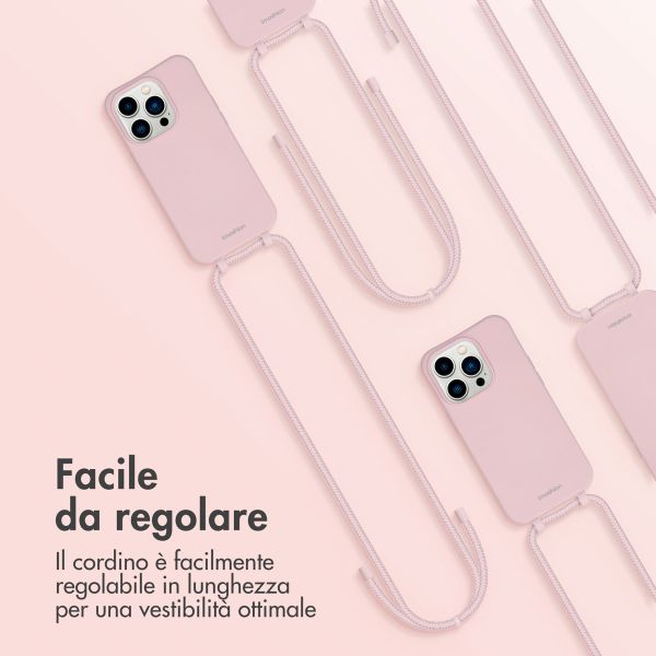 imoshion Color Backcover met afneembaar koord Apple iPhone 14 Pro - Roze