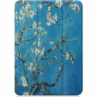 imoshion Design Trifold Bookcase Apple iPad 11 (2025) 11 inch A16 / iPad 10 (2022) 10.9 inch - Green Plant