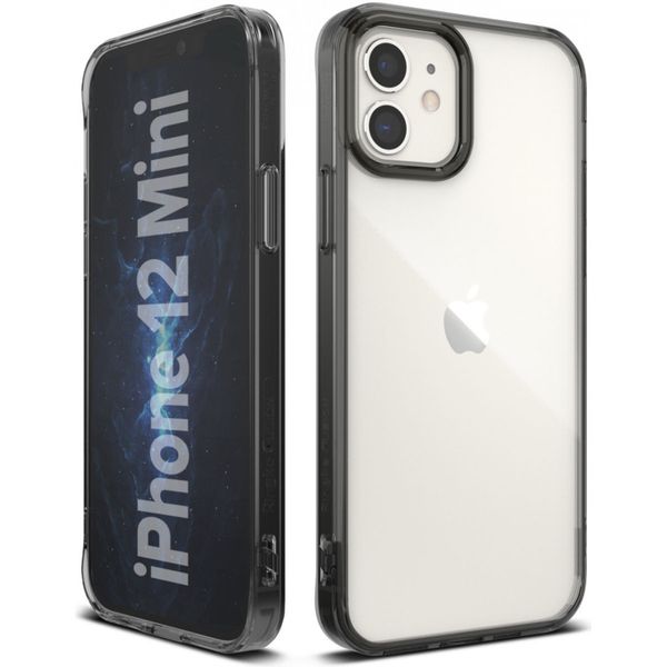 Ringke Fusion Backcover iPhone 12 Mini - Zwart