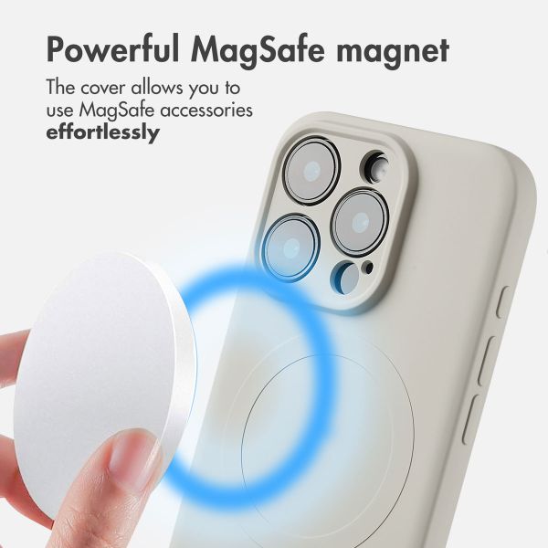 imoshion Colour Back Cover with MagSafe Apple iPhone 16 Pro - Beige