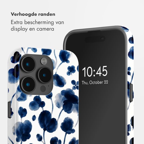 Selencia Vivid Backcover met MagSafe Apple iPhone 15 Pro - Midnight Blossom