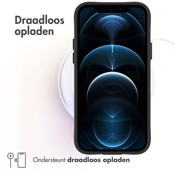 imoshion Rugged Hybrid Case Apple iPhone 12 (Pro) - Zwart