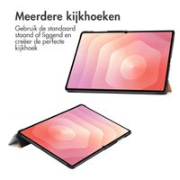 imoshion Design Trifold Bookcase Samsung Galaxy Tab S11 Ultra - Flowers Distance