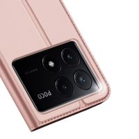 Dux Ducis Slim Softcase Booktype Xiaomi Poco X6 Pro - Rosé Goud