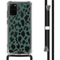 imoshion Design hoesje met koord Samsung Galaxy S20 Plus - Luipaard - Groen