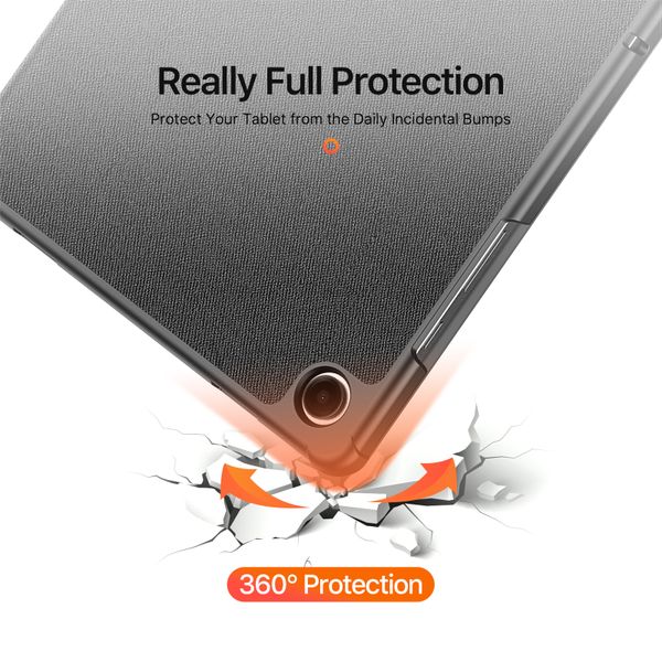 Dux Ducis Domo Bookcase Samsung Galaxy Tab A11 Plus - Zwart