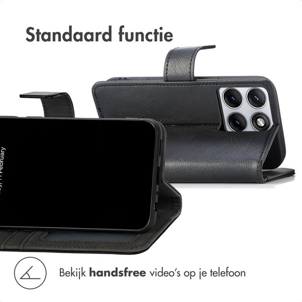 imoshion Luxe Bookcase Motorola Edge 70 Fusion - Zwart