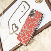 imoshion Design hoesje iPhone 11 Pro - Hartjes - Rood