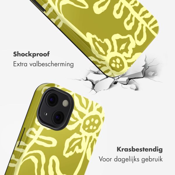 Selencia Vivid Backcover Apple iPhone 13 - Chalky Bloom