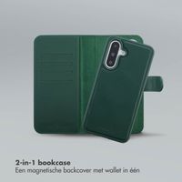 Selencia Olyn Uitneembare Bookcase met MagSafe Samsung Galaxy A36 - Groen