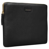 dbramante1928 Paris Sleeve - Laptop hoes 13 inch - Echt leer - MacBook Pro 13 inch / Air 13 inch - Night Black