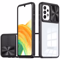 imoshion Camslider Backcover Samsung Galaxy A33 - Zwart