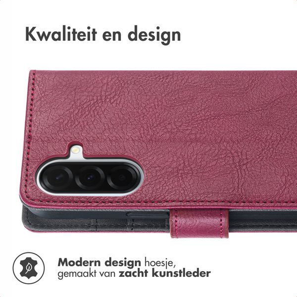 imoshion Luxe Bookcase Samsung Galaxy A37 (5G) - Bordeaux