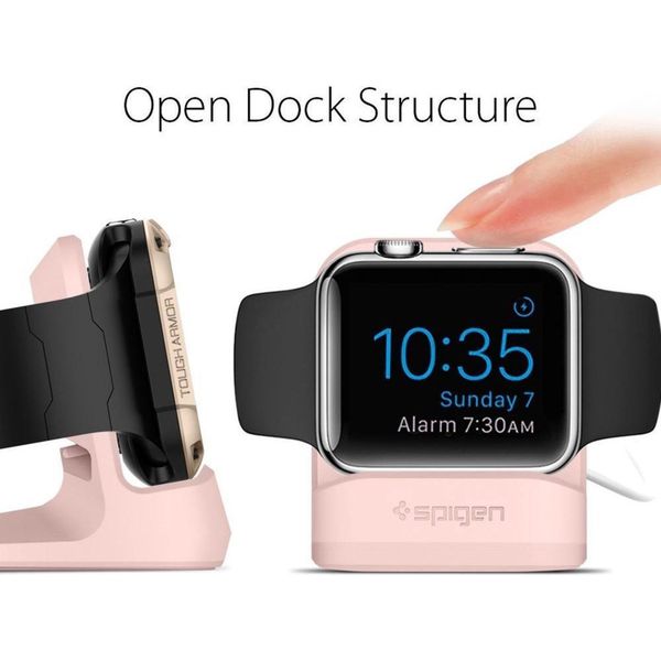 Spigen Apple Watch Night Stand - Roze