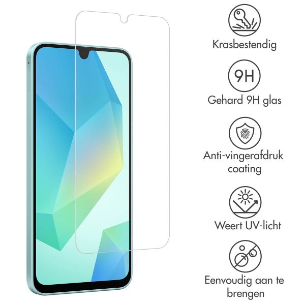 Accezz Gehard Glas Screenprotector Samsung Galaxy A16 (5G/4G)