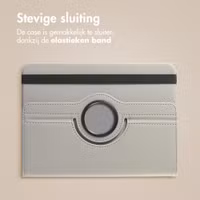 imoshion 360° draaibare Bookcase Samsung Galaxy Tab A11 Plus - Grijs