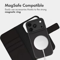 imoshion Detachable 2-in-1 Luxury Bookcase Apple iPhone 18 Pro Max / 17 Pro Max - Black