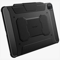 Spigen Rugged Armor Pro Bookcase Apple iPad Pro 13 (2025) M5 / (2024) M4 - Zwart
