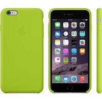 Apple Silicone Backcover Apple iPhone 6(s) Plus - Green