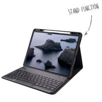 Accezz Bluetooth Keyboard Book Case Apple iPad Air 13 inch (2026) M4 / (2025) M3 / (2024) M2 - QWERTY / NL - Black