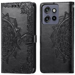 imoshion Mandala Bookcase Motorola Edge 60 Neo - Zwart