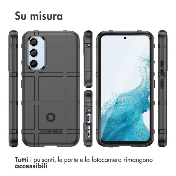 imoshion Rugged Shield Backcover Samsung Galaxy A54 (5G) - Zwart