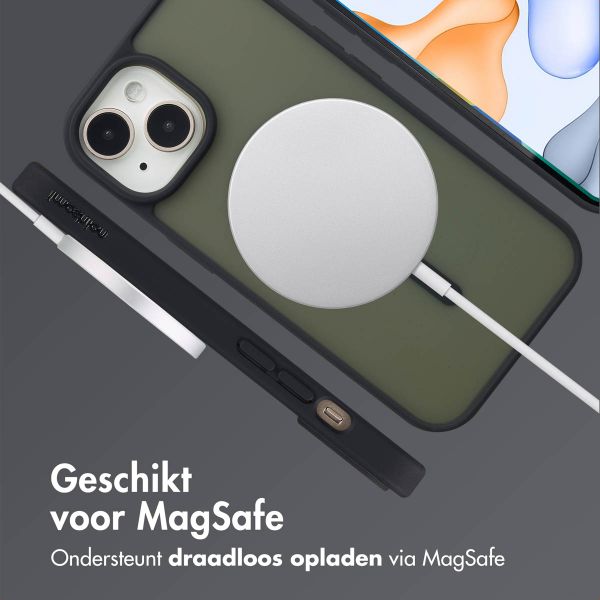 imoshion Color Guard Backcover met MagSafe iPhone 15 - Zwart