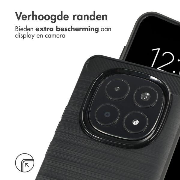 imoshion Brushed Backcover Xiaomi Redmi Note 15 Pro (4G) - Zwart
