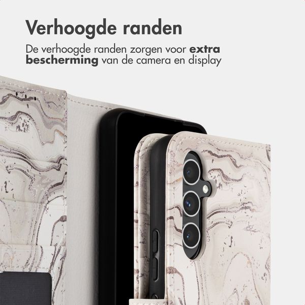 imoshion Design Bookcase Samsung Galaxy A54 (5G) - Sandy Marble