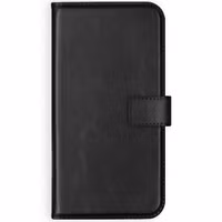 Selencia Echt Leren Bookcase Huawei P20 - Zwart