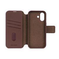Decoded 2 in 1 Leather Detachable Wallet MagSafe Apple iPhone 17 - Chocolate Brown