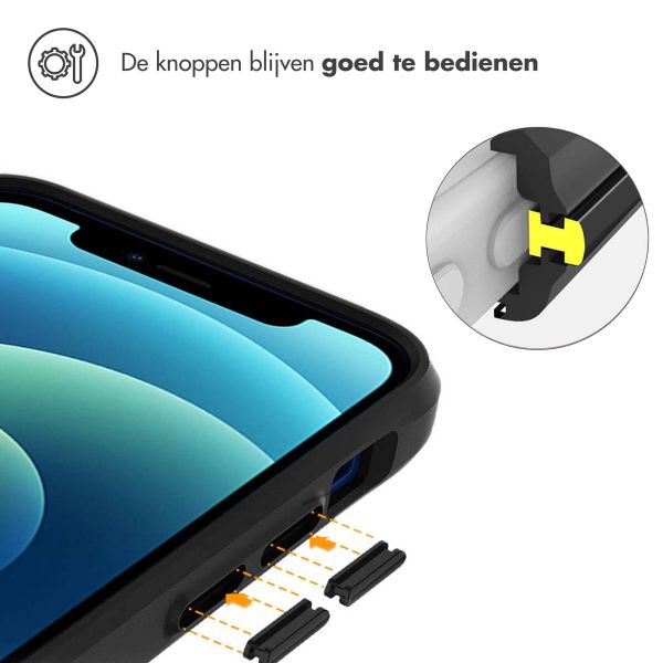 imoshion Rugged Hybrid Case Apple iPhone 12 Mini - Zwart