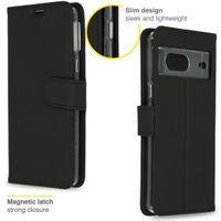 Accezz Wallet Softcase Bookcase Google Pixel 7 - Zwart