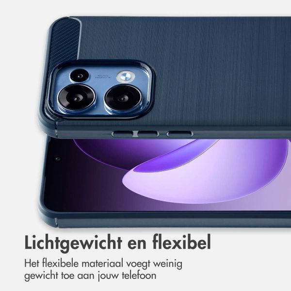 imoshion Brushed Backcover Oppo Reno 13 - Donkerblauw