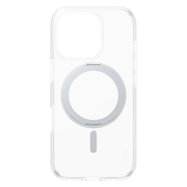 CARE by PanzerGlass Kickstand Case MagSafe Apple iPhone 16 Pro - Silver