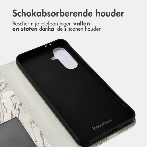 imoshion Design Bookcase Samsung Galaxy A56 - Sandy Marble