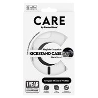 CARE by PanzerGlass Kickstand Case MagSafe iPhone 16 Pro Max - Zwart