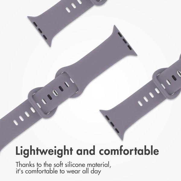 imoshion Silicone⁺ Strap Apple Watch | 38/40/41/42 mm - Size S/M - Lavender