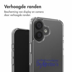 Clear Backcover Apple iPhone 16 - De Merino's