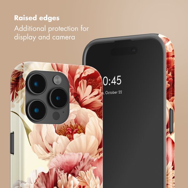 Selencia Vivid Back Cover Apple iPhone 15 Pro - Vintage Peony