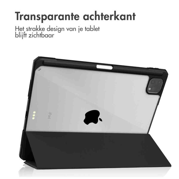 imoshion Trifold Hardcase Bookcase Apple iPad Pro 12.9 (2018/2020/2021/2022) - Zwart