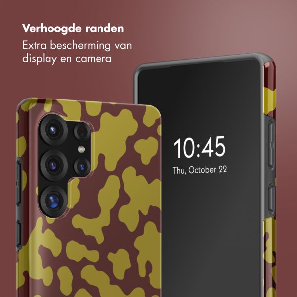 Selencia Vivid Backcover Samsung Galaxy S25 Ultra - Moo'd Olive Dust