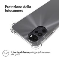 imoshion Shockproof Case Motorola Moto G22 - Transparant