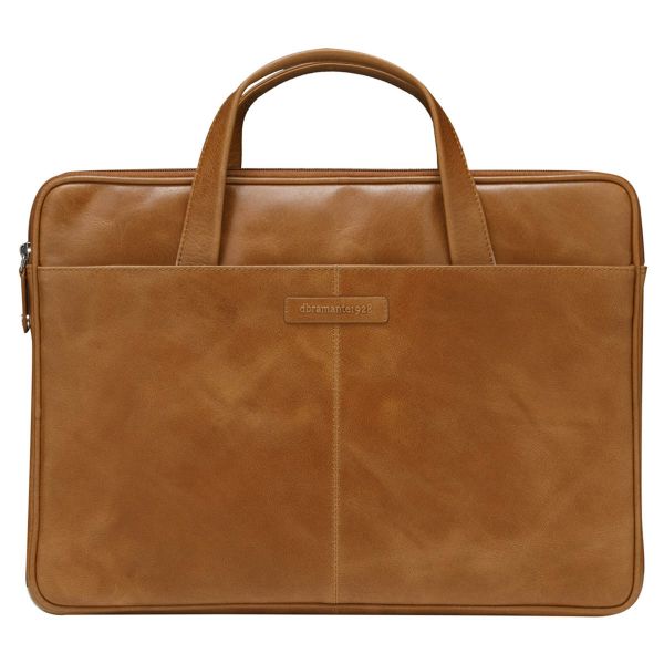 dbramante1928 Silkeborg Laptoptas 16 inch - Echt leer - Golden Tan