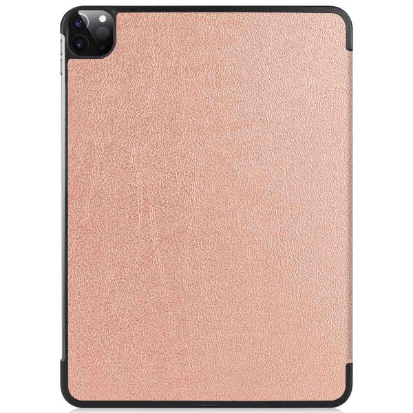 imoshion Trifold Bookcase iPad Pro 12.9 (2018/2020/2021/2022) - Rosé Goud