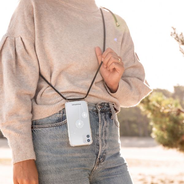 imoshion Design hoesje met koord Apple iPhone Xr - Paardenbloem - Wit