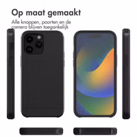 imoshion Backcover met pasjeshouder Apple iPhone 14 Pro - Zwart