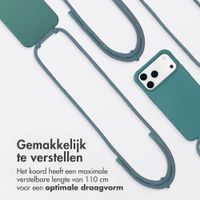 imoshion Color Backcover met afneembaar koord met MagSafe Apple iPhone 17 Pro Max - Donkergroen