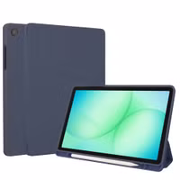 Accezz Smart Silicone Bookcase Samsung Galaxy Tab A11 Plus / A9 Plus - Donkerblauw