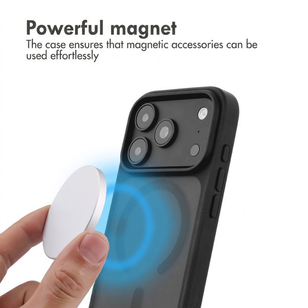 imoshion Colour Guard Case with MagSafe Apple iPhone 18 Pro / 17 Pro - Black